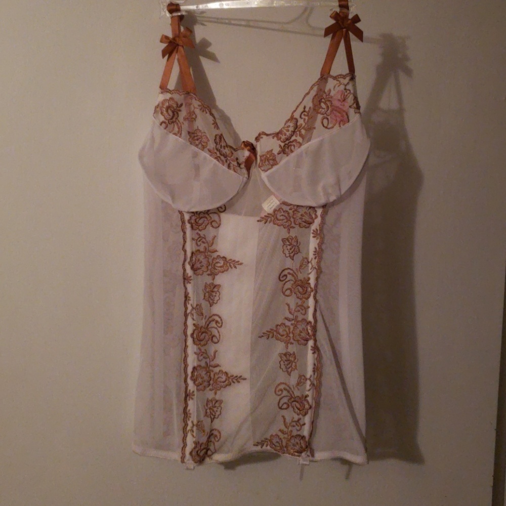 Sheer sexy corset